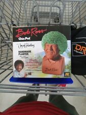 Bob Ross Signature Chia Pet The Joy of Painting Pottery Planter NEW IN BOX picture