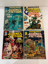 Unknown Worlds of Science Fiction #1 2 6 & Giant Size (1975) Curtis Magazine picture