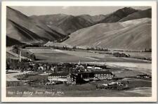 1950s SUN VALLEY, Idaho RPPC Real Photo Postcard 