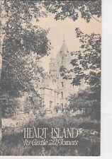 1950's Heart Island Alexandria Bay New York History & Guide Booklet picture