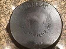 rare vintage Findlay cast iron skillet no. 80 Carleton Place, Ontario cleaned picture