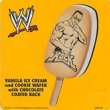 2001 Vintage WCW The Rock Character Face Vanilla Ice Cream Truck Sticker 6