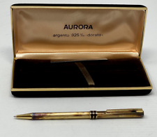 Aurora Marco Polo 336, Sterling Silver Gilt Ball Point Sphere Occasion picture