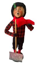 Byers Choice Ltd. The Carolers Man Boy With Snow Shovel picture