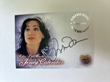 2004 Inkworks Buffy Vampire Robia LaMorte As Jenny Calendar A-13 Autograph Card picture