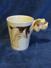 Blue Witch Italian Spinone Figural Handle Dog Mug Excellent picture