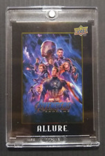2022 Upper Deck Marvel Allure Movie Posters Avengers Endgame In Lights #ed 16/99 picture