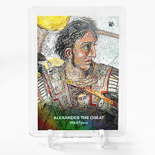 ALEXANDER THE GREAT Holographic Art Card 2023 GleeBeeCo Holo Figures #AXM9 picture