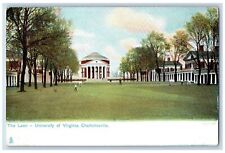 Charlottesville Virginia Postcard The Lawn University Of Virginia c1905's Tuck picture