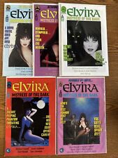 Elvira Mistress of the Dark #10 11 12 13 14 Lot Run Set Claypool Eclipse Comics picture
