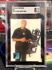 1998 Dada Collectible Artist Card Dr. Dre SGC 8 Rookie RC RARE - total pop of 3 picture