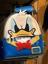 2024 Disney Parks Donald Duck 90th Anniversary Backpack Loungefly New. picture