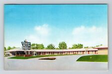 Dodge City KS-Kansas, Flamingo Motel, Exterior, Vintage Postcard picture