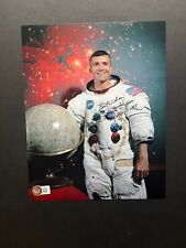 Fred Haise Rare auto signed astronaut Apollo 13 NASA 8x10 photo Beckett BAS picture