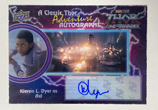 2023 UD Thor Love & Thunder CLASSIC THOR ADVENTURE AUTOGRAPH KIERON L. DYER AUTO picture