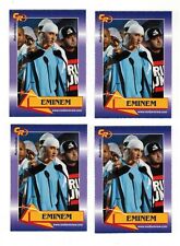 (4)x Eminem Music Actor Celebrity Review 2003 Trading Card Lot picture