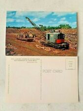 Vintage RPPC Postcard Loading Pulpwood in Wisconsin for Transport to Paper Mills picture
