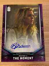 Billie Piper as The Moment Autograph - 2018 Doctor Who Signature Series - Topps picture