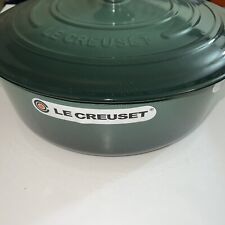 Le Creuset Enameled Cast Iron Signature Round Wide Dutch Oven, 6.75 qt Artichaut picture
