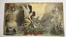 RARE ANTHONY & ELLIS UNCLE TOM'S CABIN PLAY 1880'S THEATRE TRADE CARD picture