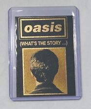 Oasis Gold Plated Limited Edition Artist Signed “Pop Icons” Trading Card 1/1 picture