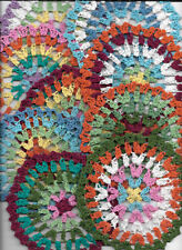 9 psc set Hand Crochet Doilies 5