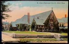 Vintage Postcard 1907-1915 St. John's Episcopal Church, Athol, Massachusetts (MA picture