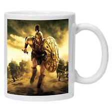 Personalised Mug Troy Brad Pitt Classic Movie Printed Coffee Tea Drinks Cup Gift picture
