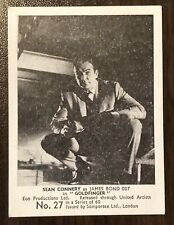 1964 JAMES BOND Somportex Film Scene #27 Sean Connery High Grade NO CREASES RARE picture