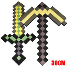 12'' MineCraft Diamond Sword & Pickaxe Soft EVA Foam Weapon Model Kids Toys Gift picture