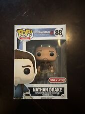 Funko Pop Games  - Uncharted Nathan Drake (Brown shirt) - Target (Exclusive) #88 picture