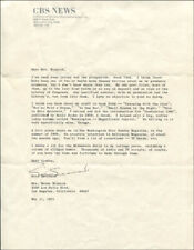 ERIC A. SEVAREID - TYPED LETTER SIGNED 05/11/1971 picture