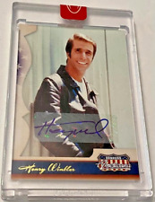 2007 Donruss Americana Henry Winkler The Fonz Signed Autograph # 1/1 Sealed Auto picture