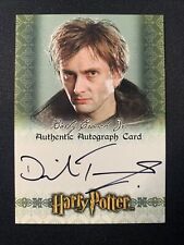Harry Potter Goblet Fire Authentic Autograph Card - Barty Crouch Jr. - AUTO picture