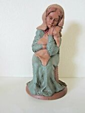 Vintage 1986 Tom Clark Mary w/Baby Jesus Figurine Christmas Nativity ~ 7