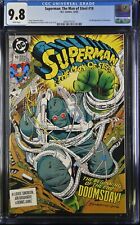 Superman The Man of Steel (1991) #18 CGC 9.8 🔑1st Appearance Doomsday🔑KEY picture