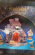 Fontanini Bakery 5 Inch Nativity Village with Box 1996 The Bakery New Old Stock picture
