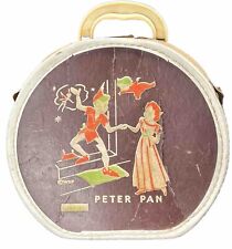 Neevel Peter Pan Travel Tot Toys Carrying Case Disney WDP Wendy Michael Vintage picture