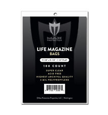Max Pro Ultra Clear Life Magazine Bags - 11-1/8 x 14-1/4 - 100ct Pack picture