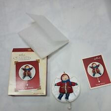 Hallmark Snow Angel Maker Keepsake Ornament Pull His Chord To Make Snow Angels picture