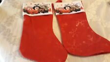 Christmas Disney/Pixar Cars Stocking BEAUTIFUL Qty of TWO picture