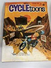 PETERSEN'S CYCLETOONS OCTOBER 1969 MAGAZINE BAJA run paint by # cover picture