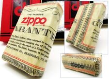 Guarantee Full Wrapped Zippo 2002 MIB Rare picture