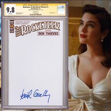 CGC 9.8 SS Rocketeer In the Den of Thieves #1 Variant signed Jennifer Connelly picture