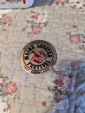 50th Anniversary Maine Lobster Festival Rockland. 1947/1997  Metal 