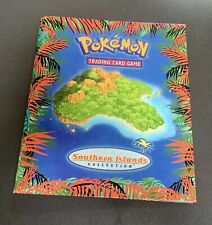 🏝 Pokemon Southern Islands Collection Binder Only | Good Condition 🏝 picture