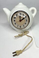 Vintage Sessions  Electric Teapot Kitchen Wall Clock Model 1W Doesn’t Work picture