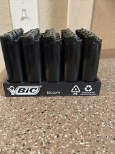 BIC All Black Collectible Lighter, Black On Black.  Unused/Brand New. picture