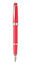 Cross Bailey Light Fountain Pen Fine Pt Polished Coral Resin New In BoxAT0746-5F picture