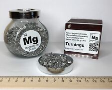 Magnesium metal shavings turnings pure element 90 g picture